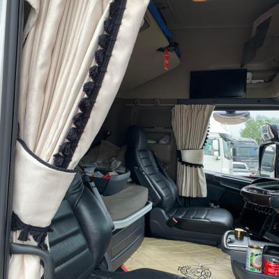 Suede Truck Curtains - Cab and Bunk Whiterig Truck Curtains