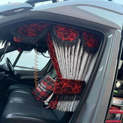 Suede Van Curtain Sets Whiterig Truck Curtains