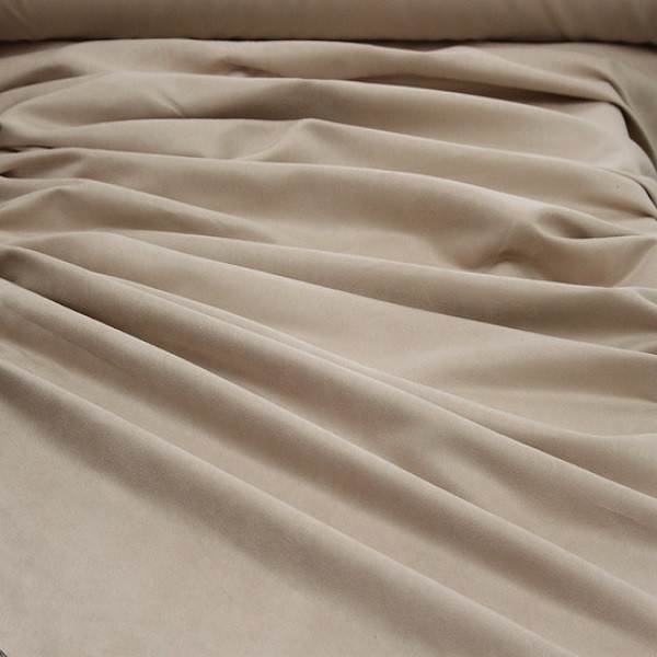 Cream Suede Whiterig Truck Curtains