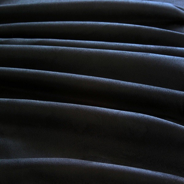 Navy Suede Whiterig Truck Curtains