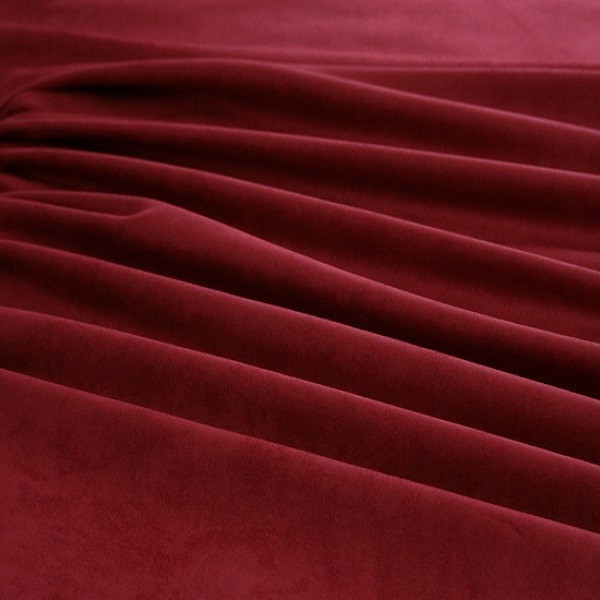 Red Wine Suede Whiterig Truck Curtains