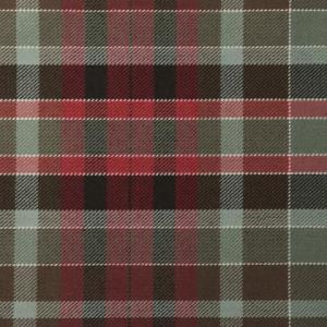 Gordon Red Tartan Whiterig Truck Curtains