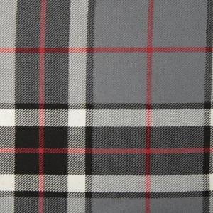 Thomson Small Grey Tartan Whiterig Truck Curtains