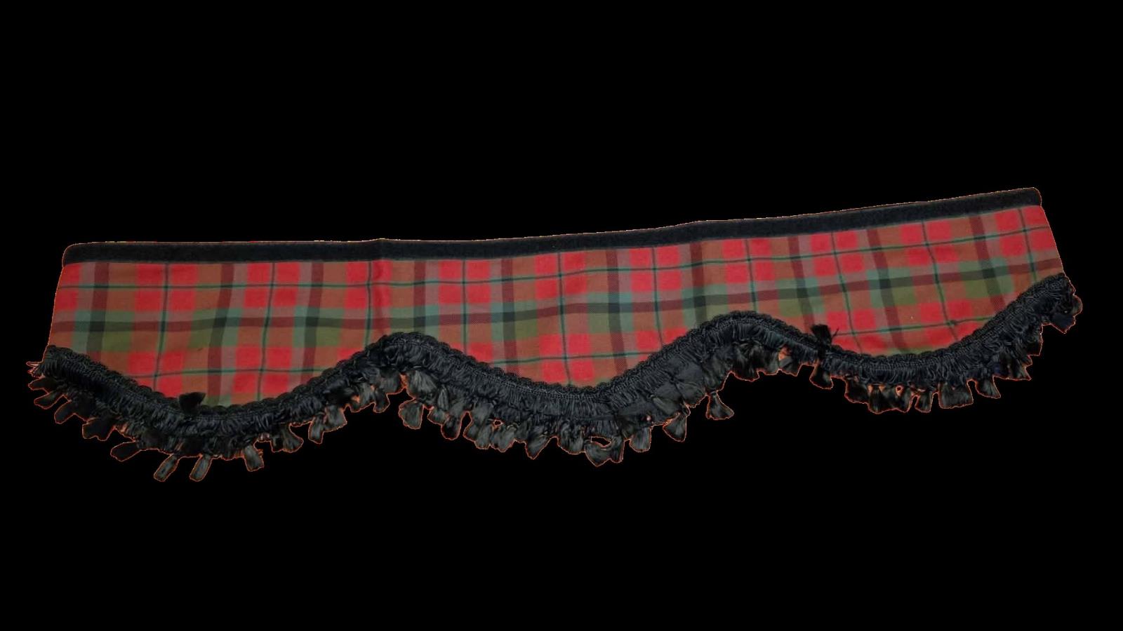McNaughton Tartan Truck Pelmet Whiterig Truck Curtains