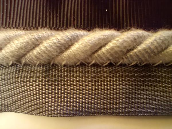 Silver Rope Flange Trim