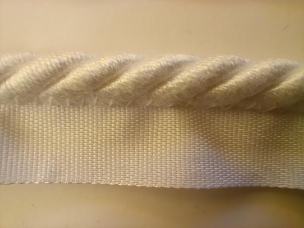 White Rope Flange Trim