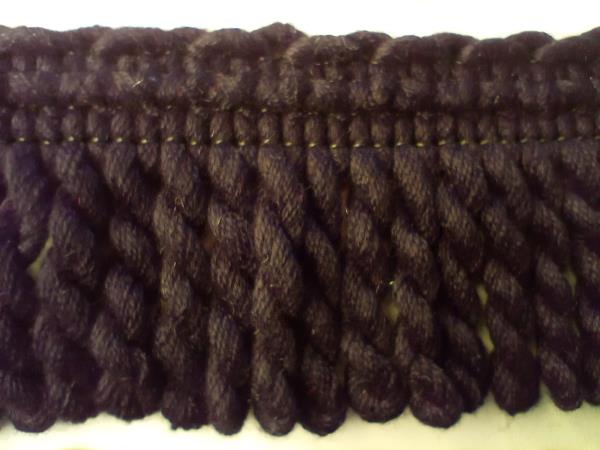 Thick Black Bullion Trim