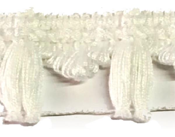 White Tassel Trim