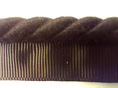 Black Rope Flange Trim Whiterig Truck Curtains