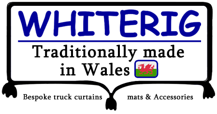 Whiterig Truck Curtains - Bespoke truck curtains traditionally made in Wales