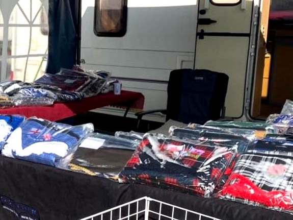 Whiterig Trade Display - Truck Curtains and Mats